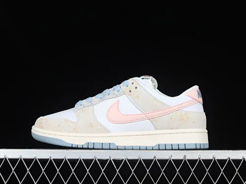All categories Nk SB Dunk series Nk SB Dunk Low low-top sneakers Nk Dunk Low Suede "Pastels" Easter SB smashed backboard fashion casual sneakers DV6486-100